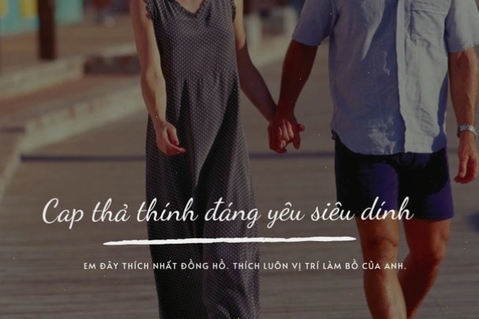 Caption thả thính đáng yêu, dễ thương