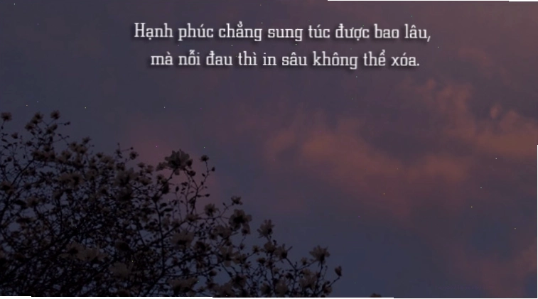 Caption thất tình thể hiện sự day dứt và tiếc nuối trong tình yêu