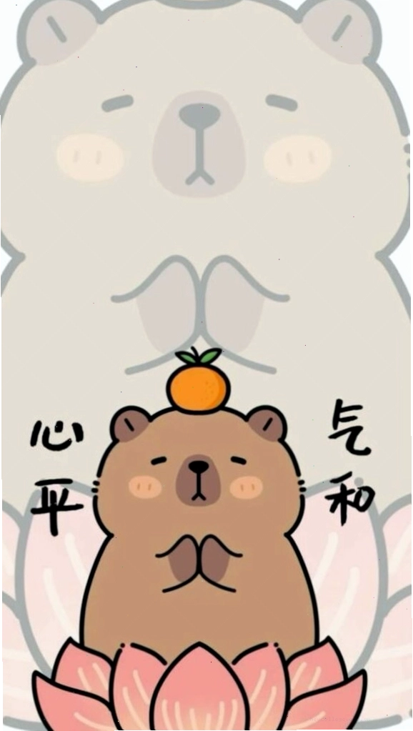Capybara ngồi thiền, giác ngộ sự vô tri đỉnh cao