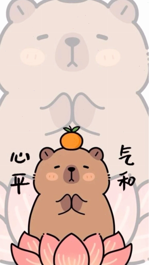 Capybara ngồi thiền, giác ngộ sự vô tri đỉnh cao
