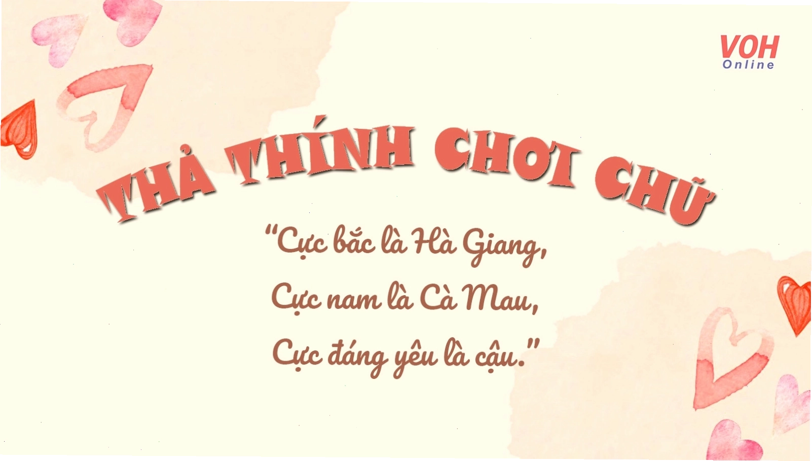 Câu đố chơi chữ nói lái thú vị