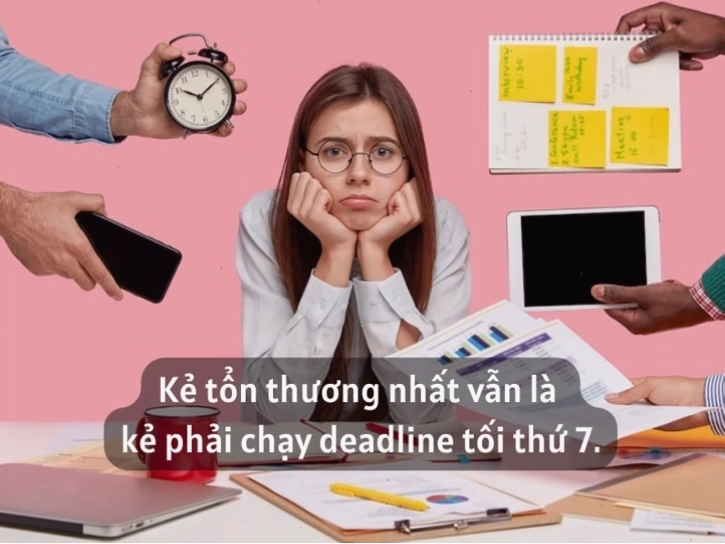 Châm ngôn hài hước về công việc và áp lực văn phòng
