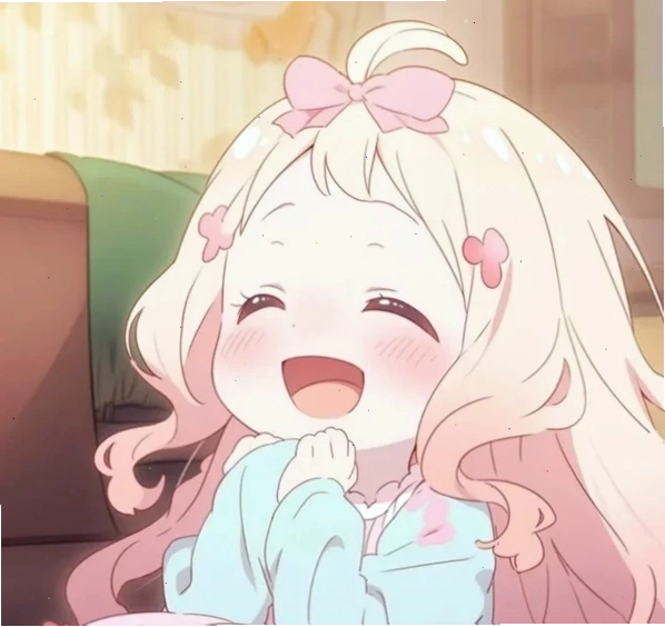 Chibi nữ dễ thương đang chơi nhạc cụ