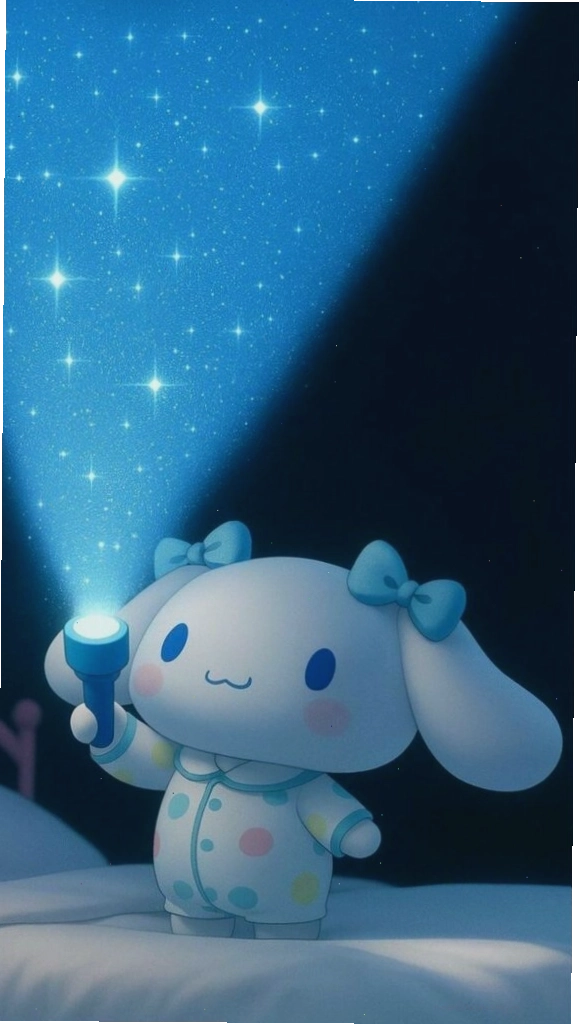 Cinnamoroll anime soi sao đêm lung linh