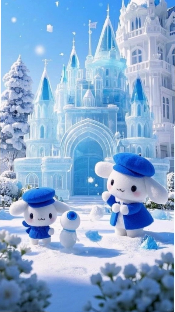 Cinnamoroll khám phá lâu đài băng tuyết anime