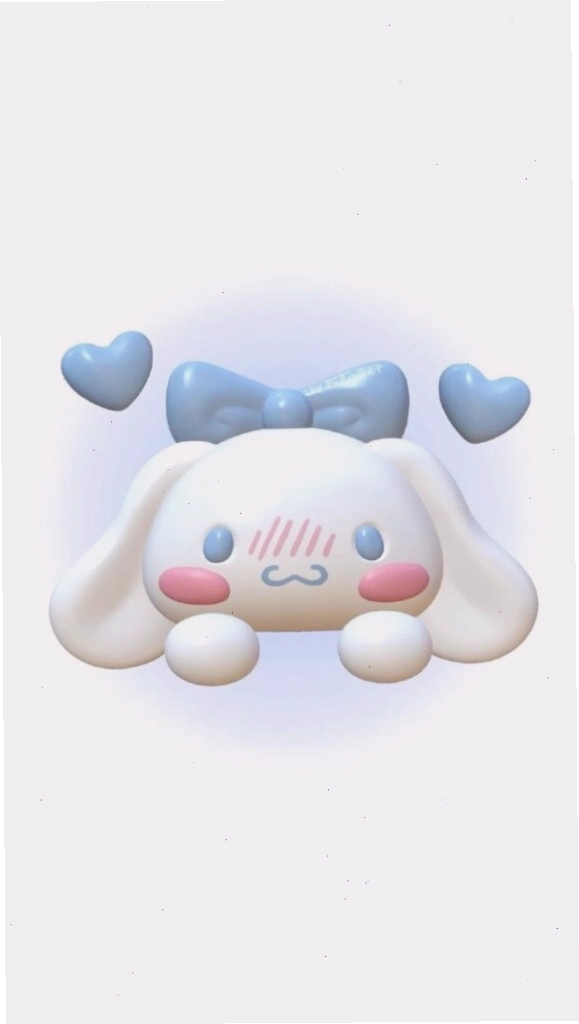 Cinnamoroll má hồng trái tim bay