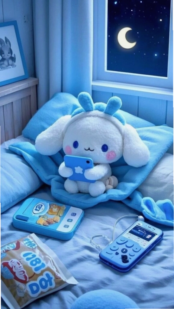 Cinnamoroll ngủ gật bàn học dễ thương