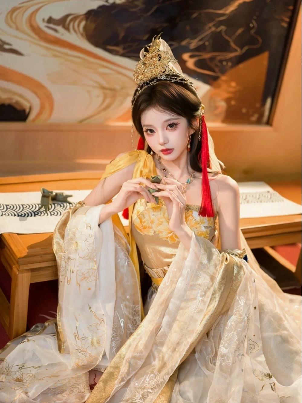 Cosplayer Trung Quốc hóa thân thành nhân vật game với trang phục ấn tượng
