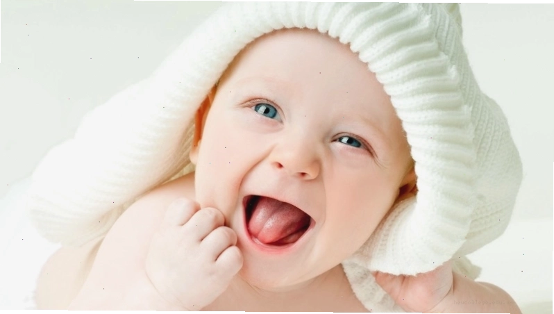 Gương mặt rạng rỡ của em bé trai