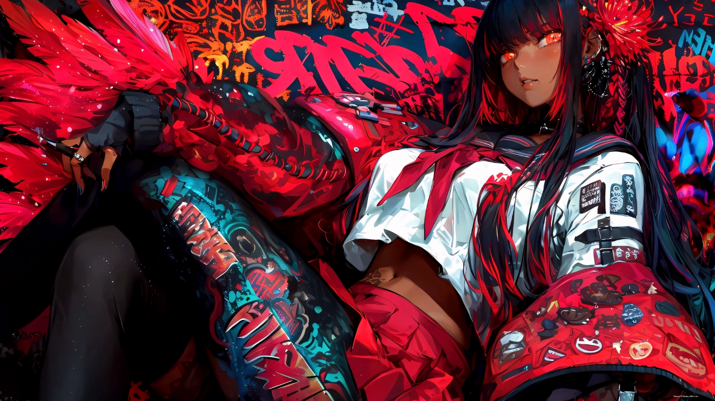 Hình ảnh anime nam ngầu với ánh mắt lạnh lùng