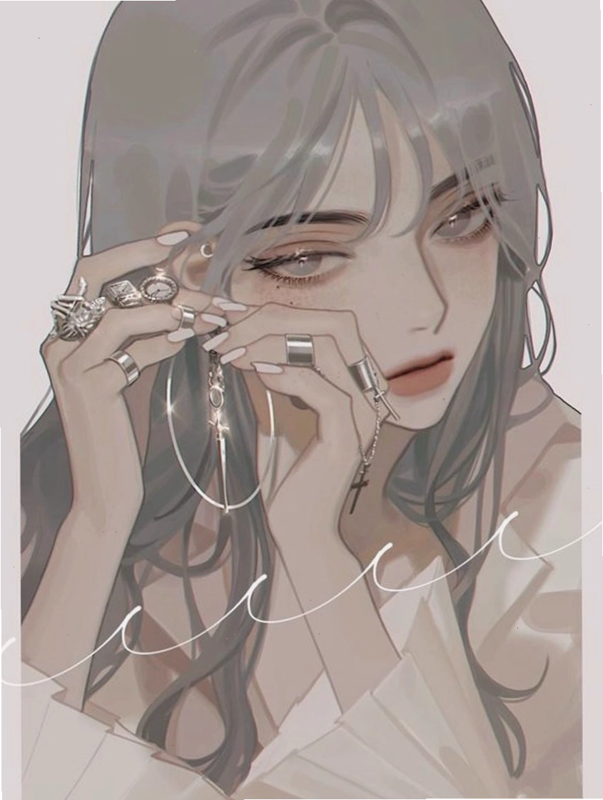 Hình ảnh anime nữ ngầu, lạnh lùng thể hiện cá tính