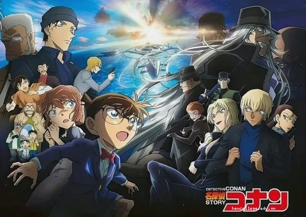 Hình ảnh bìa của bộ anime Thám tử lừng danh Conan