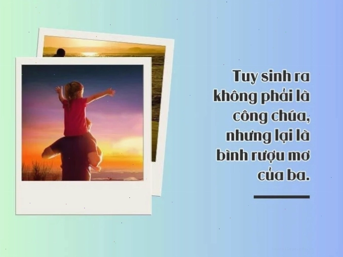 Hình ảnh con gái rượu đang say giấc nồng, thể hiện sự bình yên
