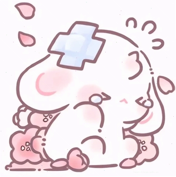 Hình ảnh thỏ chibi dễ thương với các hoạt tiết độc đáo