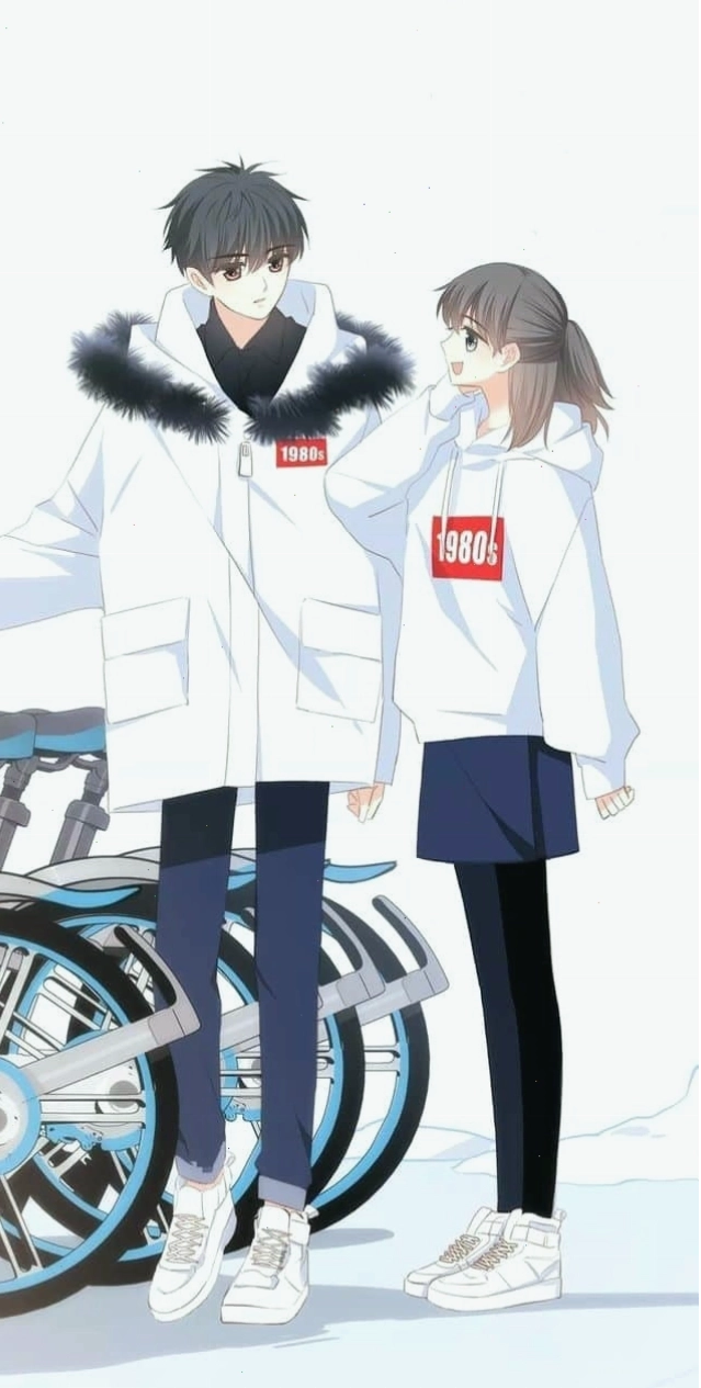 Hình cặp đôi anime dễ thương