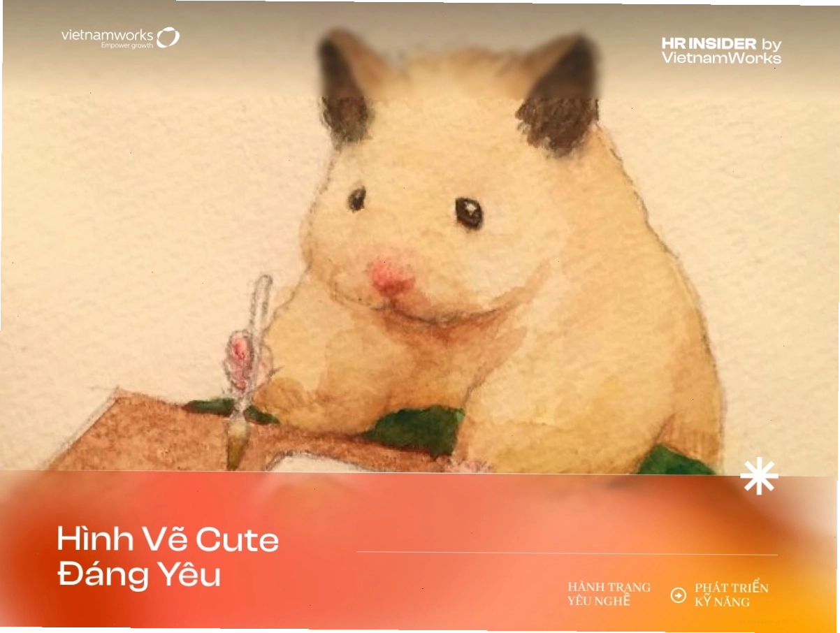 Hình vẽ anime cute đơn giản