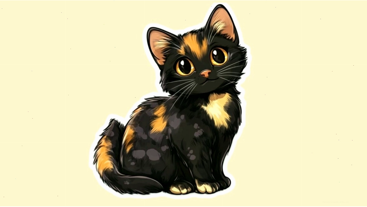 Mèo anime đeo kính phong cách trí thức