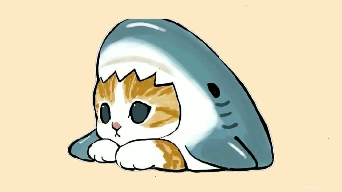 Mèo anime hoạt hình với màu sắc rực rỡ và biểu cảm sinh động