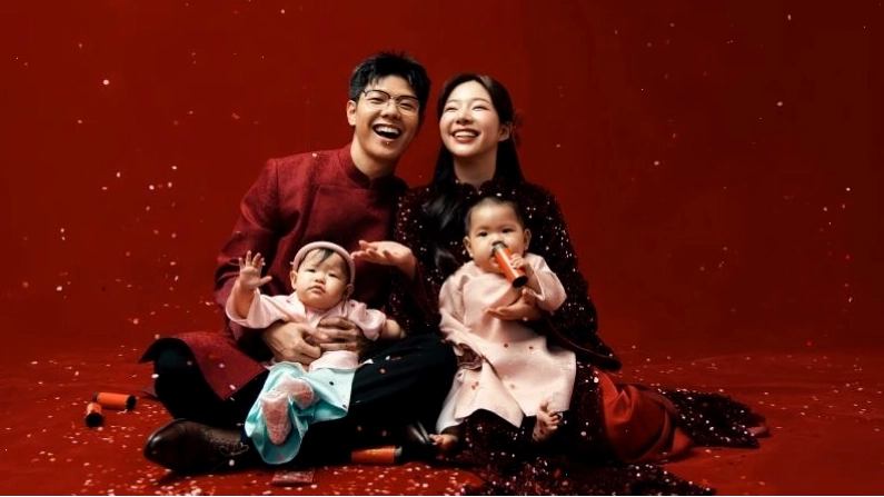 Minh họa không khí vui vẻ trong gia đình