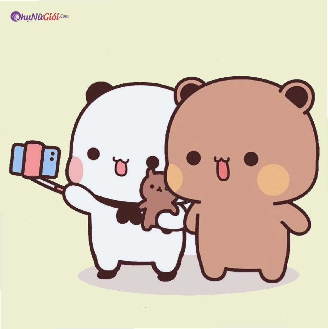 Nhân vật anime dễ thương với đôi mắt to tròn