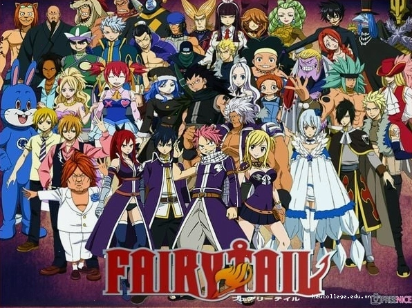 Nhân vật Natsu trong bộ anime Fairy Tail
