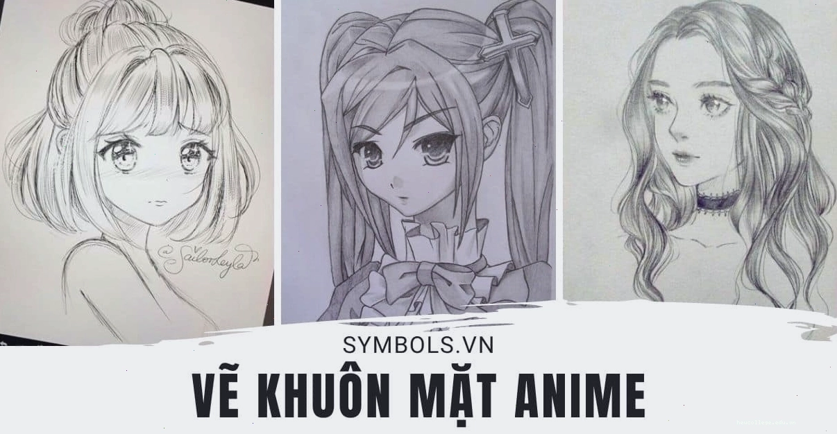Phác thảo cấu trúc đầu nhân vật anime