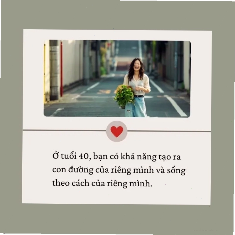 Phụ nữ tuổi 40 luôn tìm kiếm sự phát triển bản thân