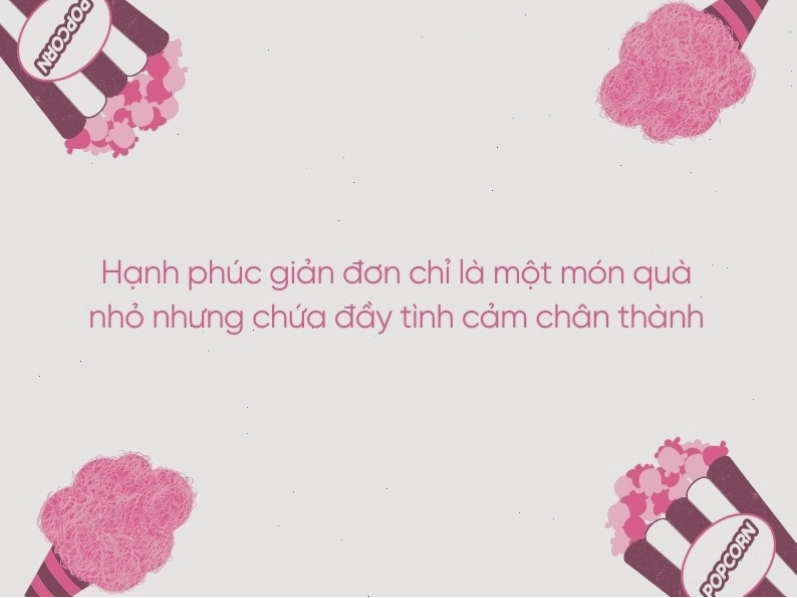 STT khoe quà dễ thương và lời cảm ơn chân thành khi nhận được quà bất ngờ
