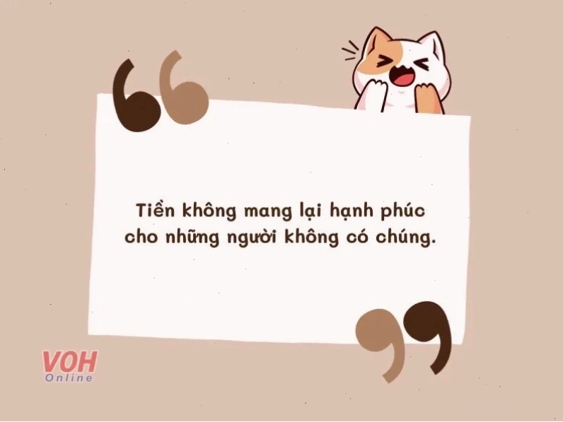 Stt nghèo hài hước, cap vui vẻ về cảnh túng thiếu tiền bạc