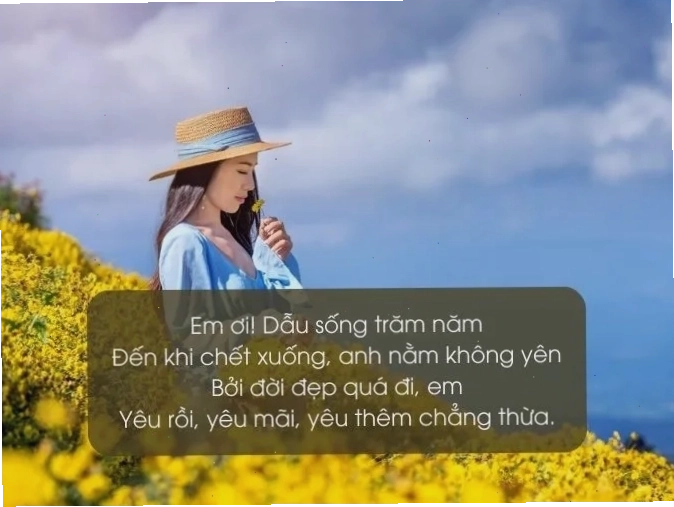 Tác phẩm thơ về tình yêu cuộc sống của Huy Cận