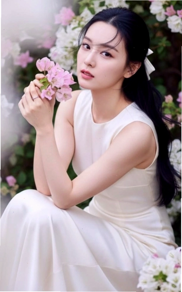 Tạo ảnh chụp cùng hoa giấy siêu chất bằng AI