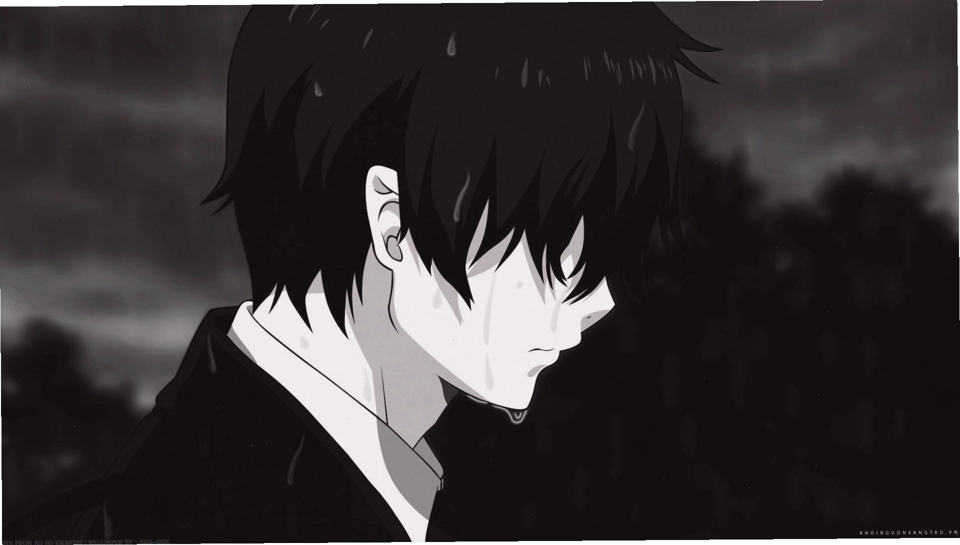 Tổng hợp các mẫu avatar anime đen trắng đẹp mắt, đa dạng phong cách