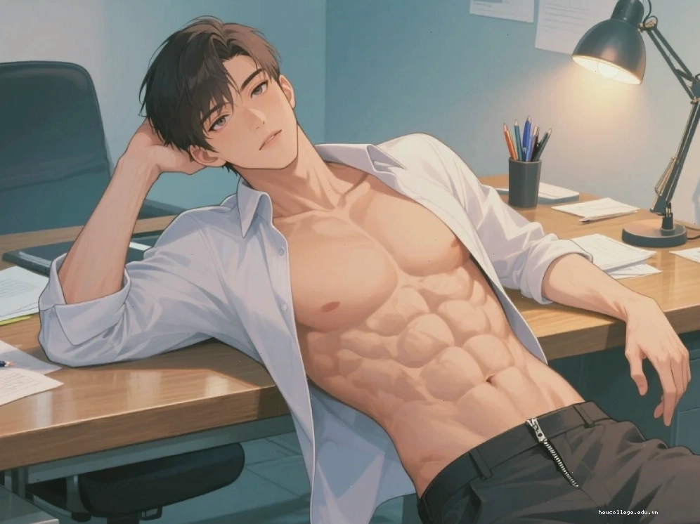 Vẻ đẹp nam tính của nhân vật anime cơ bắp