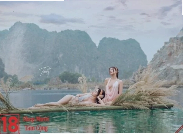 Vẻ đẹp quyến rũ của gái xinh trong bộ bikini trắng
