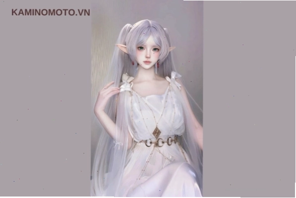 Vẽ tóc anime nữ cột hai bên