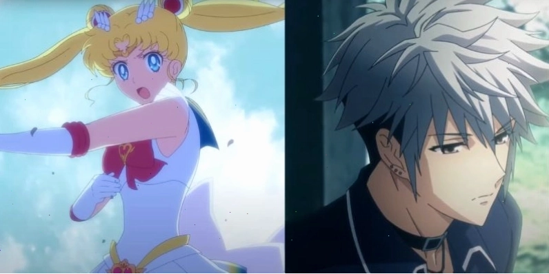 Ví dụ về phong cách Shōjo với các nhân vật nữ mắt to tròn và biểu cảm dịu dàng trong Sailor Moon và Fruits Basket