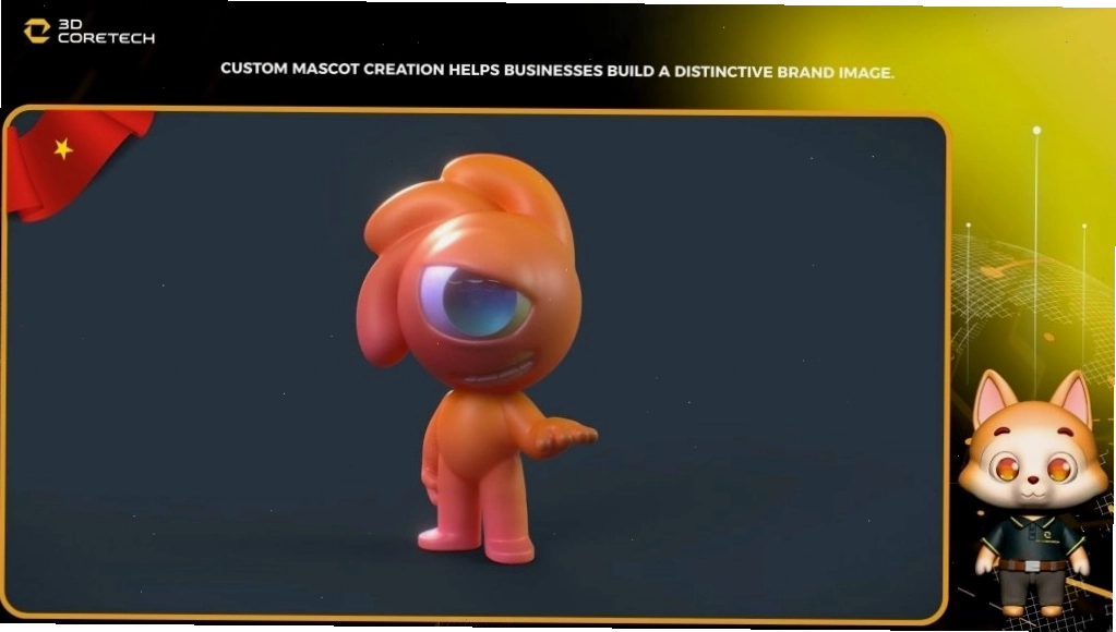 Sử dụng màu sắc thương hiệu trong thiết kế mascot