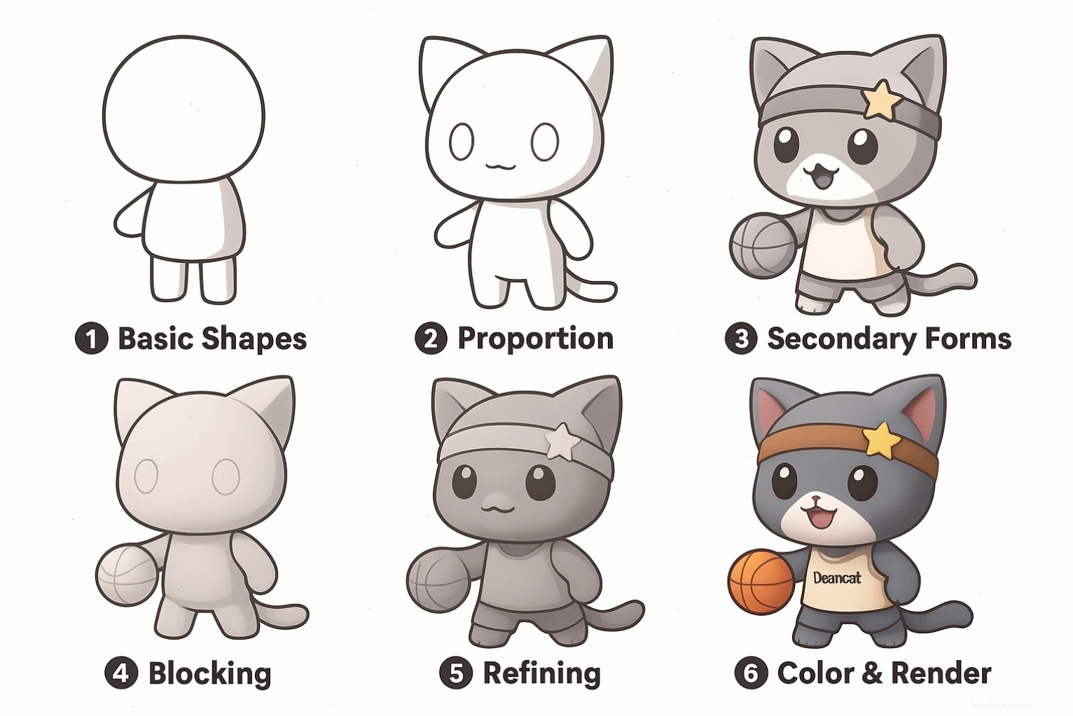 Tạo hình nhân vật mascot với phong cách độc đáo
