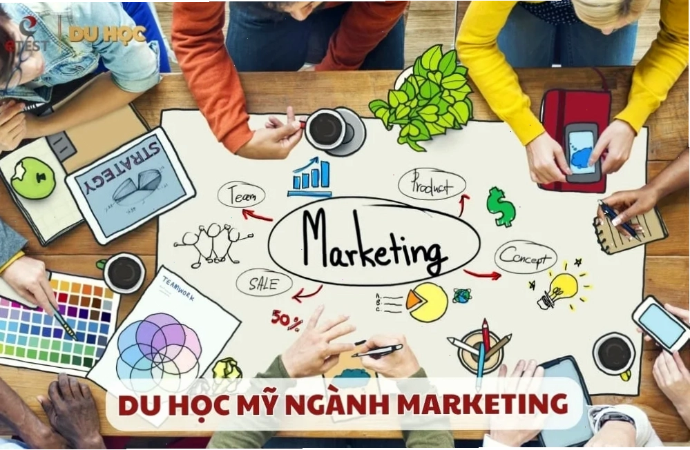 các trường đại học mỹ cấp học bổng du học ngành marketing và hồ sơ du học