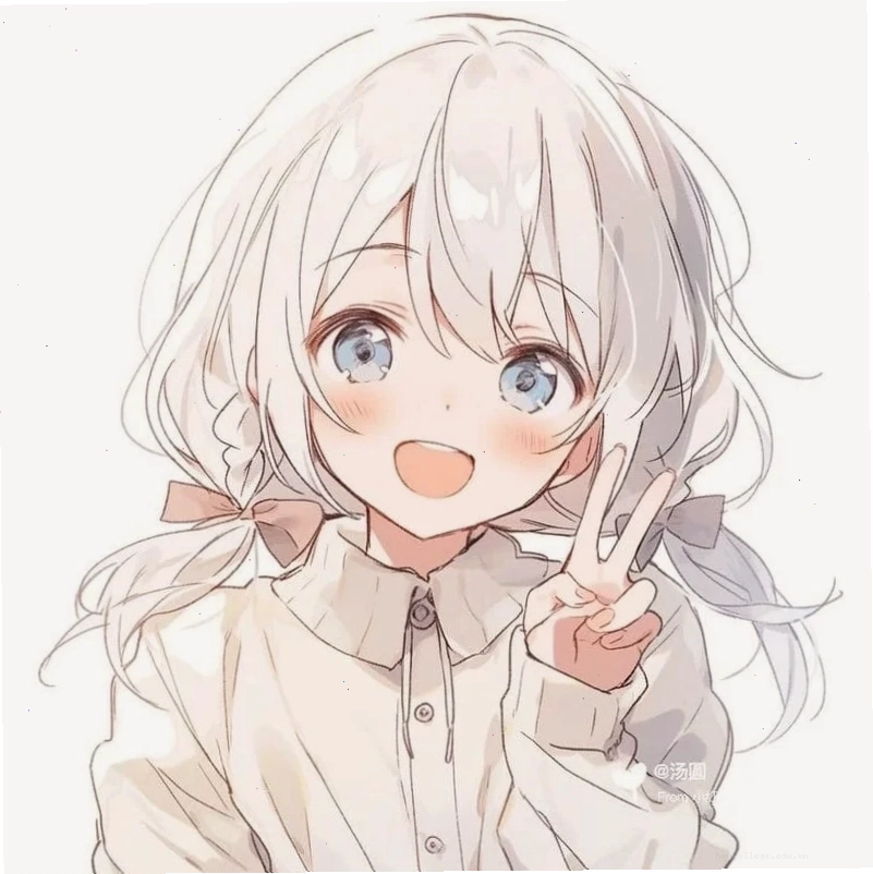 Mẫu ảnh avatar anime girl cute dễ thương phong cách loli