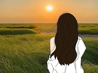 Tải ngay avatar cô gái quay lưng nhẹ nhàng và sâu lắng