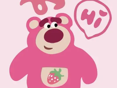Tổng hợp avatar gấu dâu cute giúp bạn nổi bật trên MXH