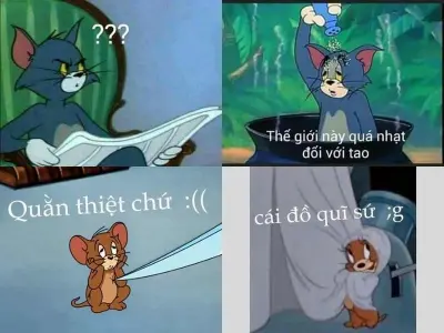 Top meme Tom and Jerry – Những khoảnh khắc chế bá đạo nhất