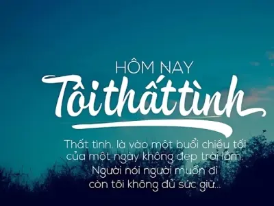 Top stt tâm trạng khi thất tình hay nhất trên mạng xã hội