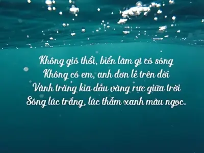 Tổng hợp stt về biển xanh vừa lãng mạn vừa sâu sắc