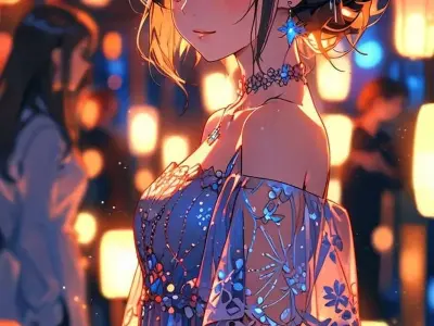 Tải ngay ảnh cô gái anime cute làm avatar đẹp