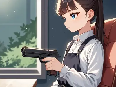 Ngắm trọn bộ ảnh gái anime ngầu thần thái lạnh lùng