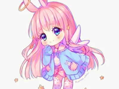 Ảnh gái xinh chibi Instagram cho avatar đẹp nổi bật