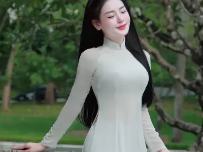 Bộ sưu tập ảnh gái xinh mặc áo dài đẹp duyên dáng