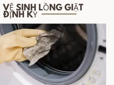 Mẹo vệ sinh máy giặt sạch sẽ và hiệu quả ngay tại nhà